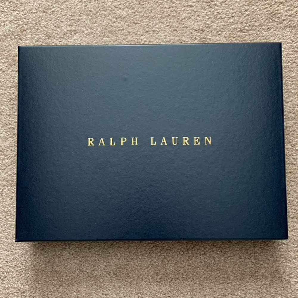 Authentic Ralph Lauren Blue Box 13" x 9.75" x 2"